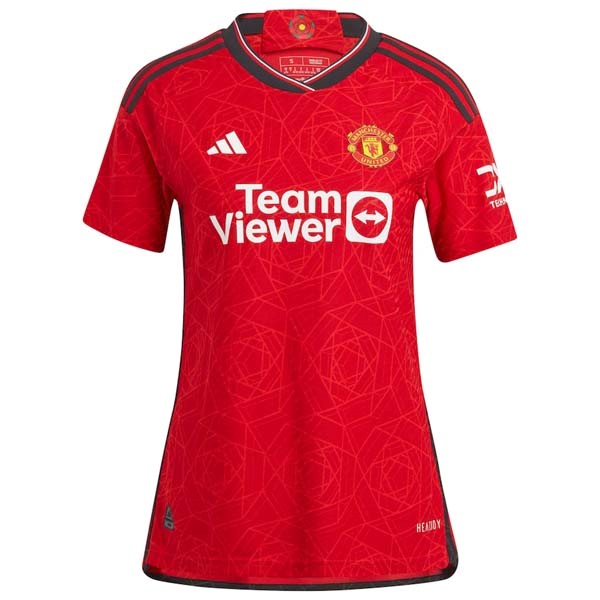 Camiseta Manchester United Replica Primera Ropa Mujer 2023/24